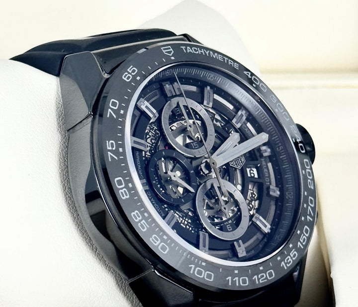 TAG Heuer Carrera Calibre HEUER 01 Full Set Like New After Service by Tag Heuer