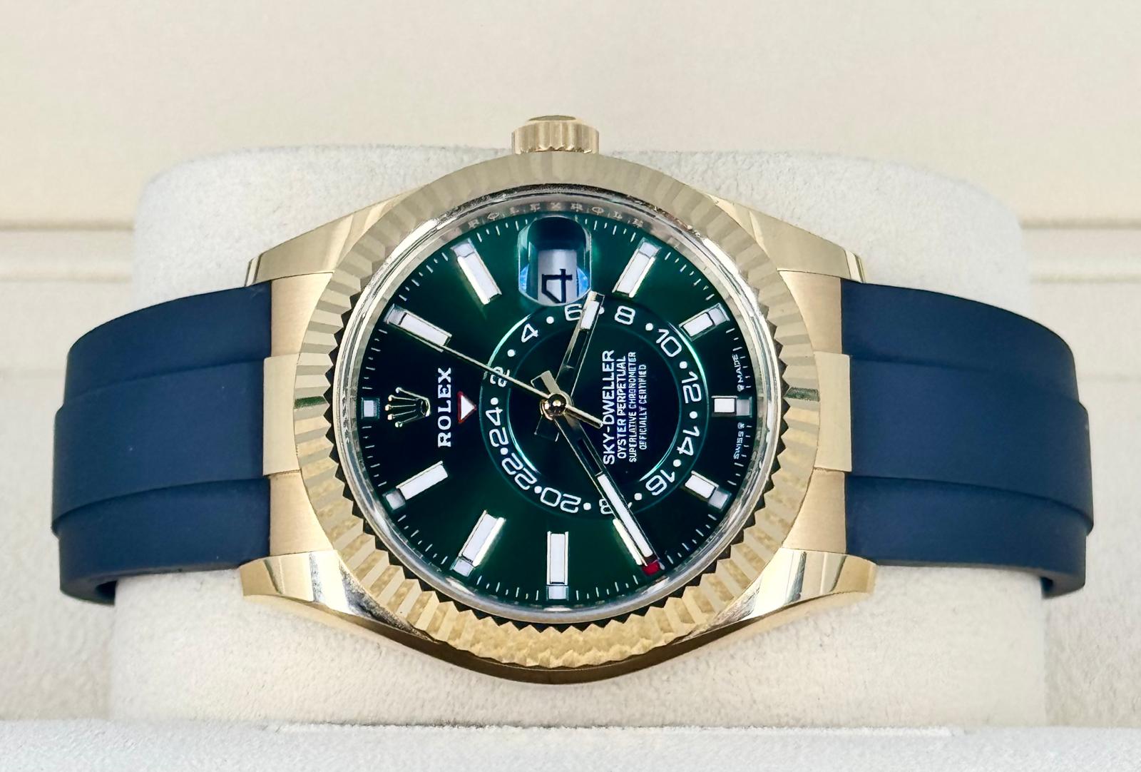 Rolex Sky-Dweller 11-2025 Komplettset neu
