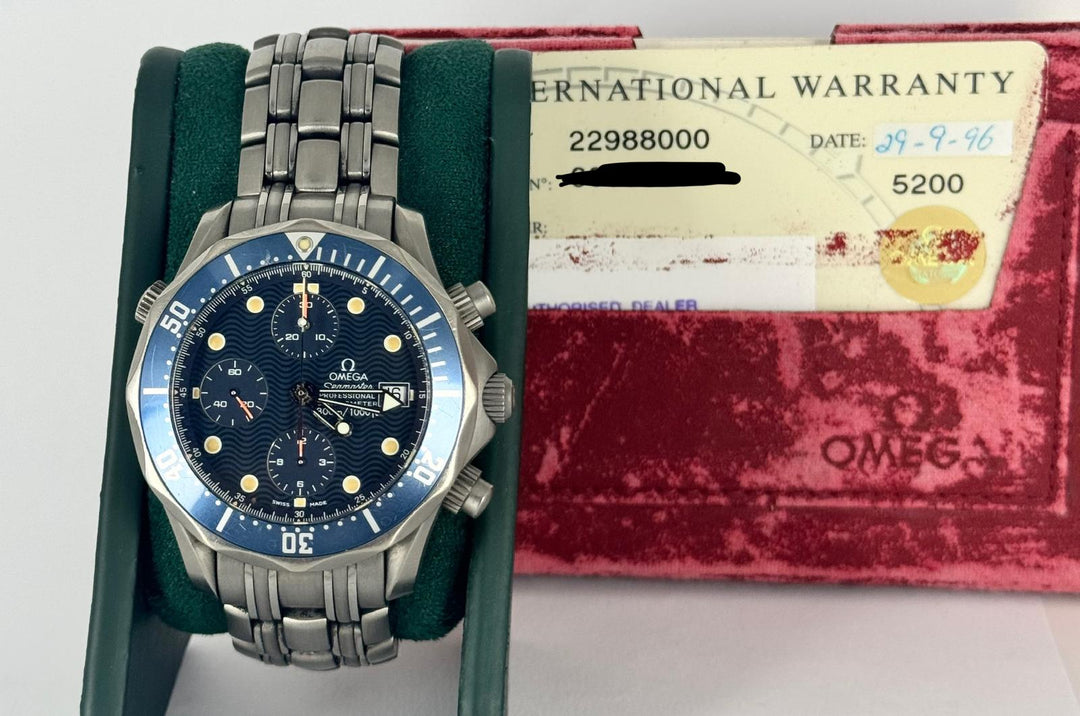 Omega Seamaster Diver 300 M Very Good Condition with original papers