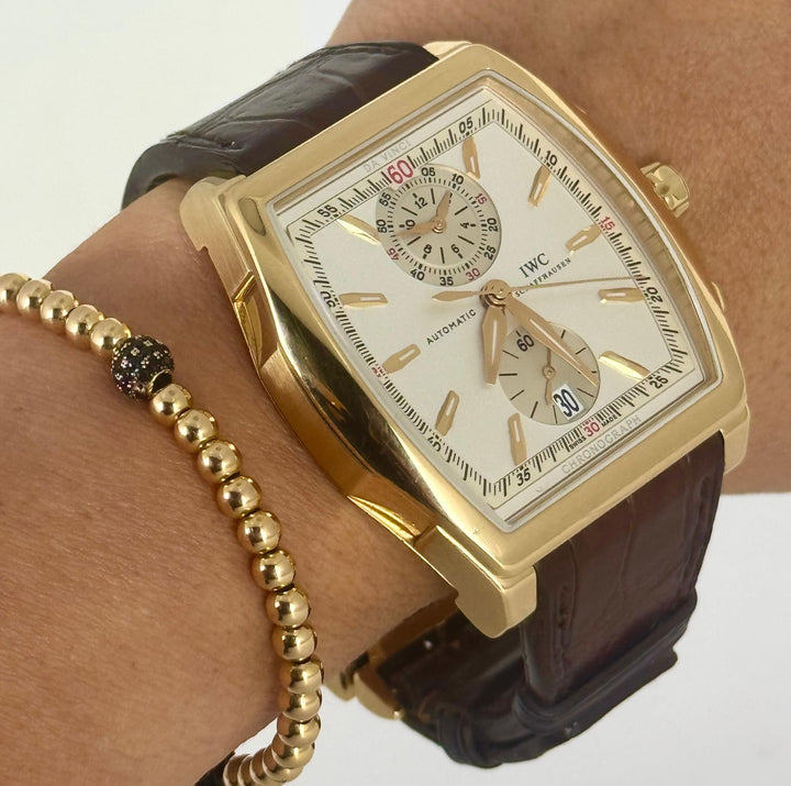 IWC Da Vinci Chronograph Extra Full SET!!!! LIKE NEW !!!