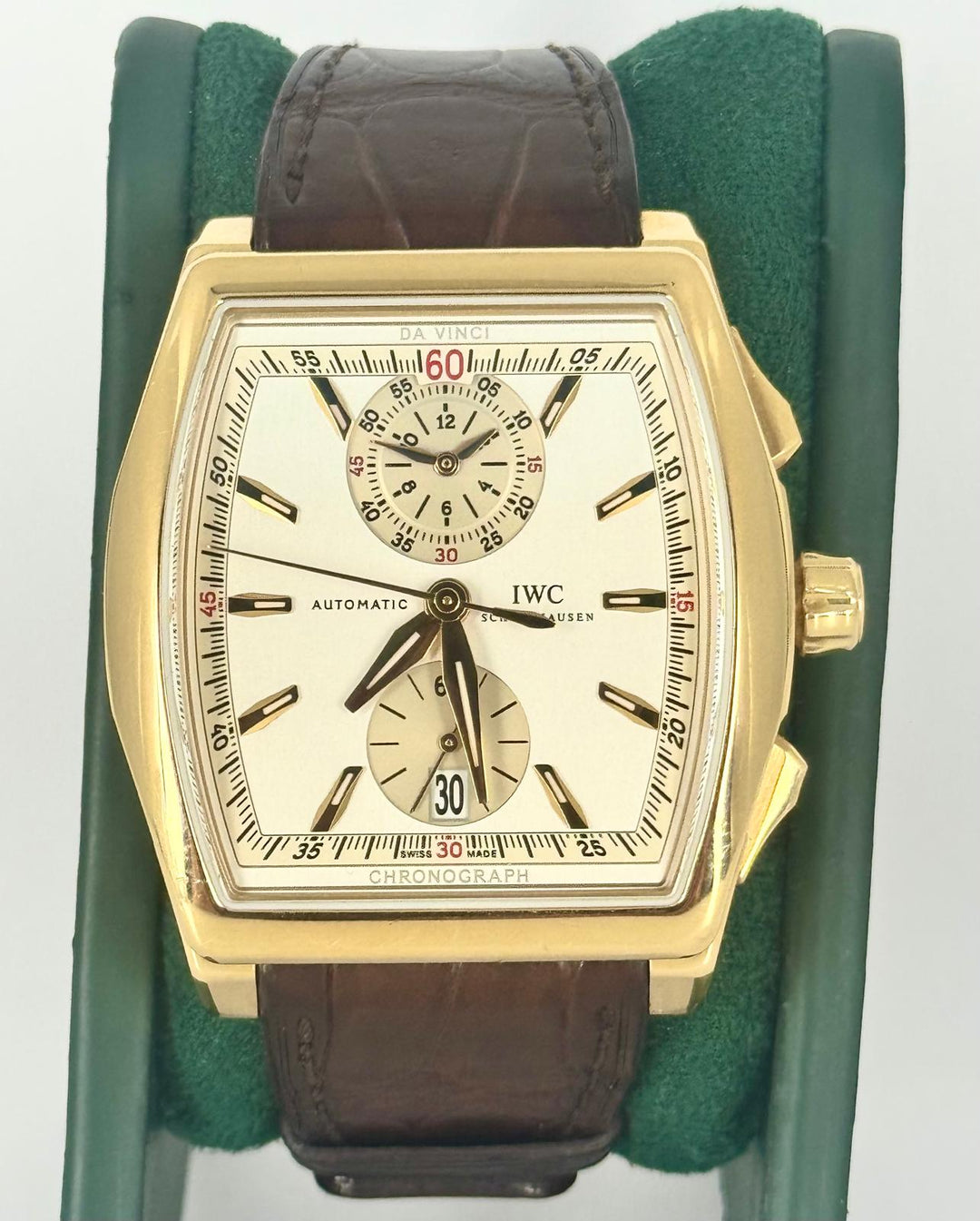 IWC Da Vinci Chronograph Extra Full SET!!!! LIKE NEW !!!