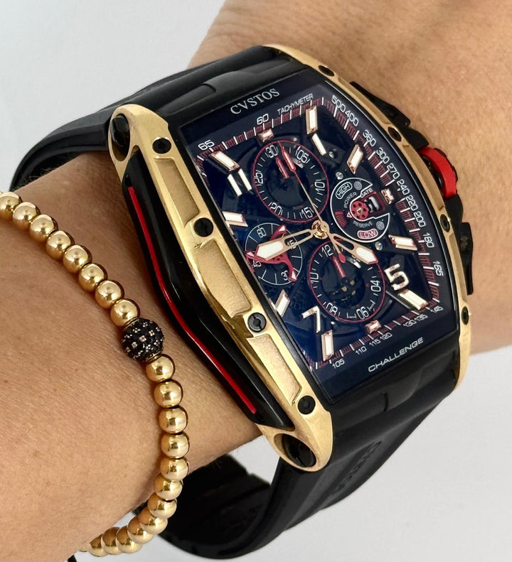 Cvstos Challenge Iii Chronograph-s Gt Chrono-Rose Gold 18k Full Set Full Set Like NEW