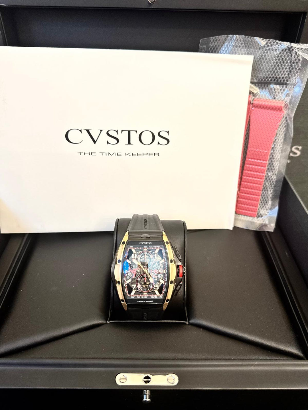 Cvstos Challenge Iii Chronograph-s Gt Chrono-Rose Gold 18k Full Set Full Set Like NEW