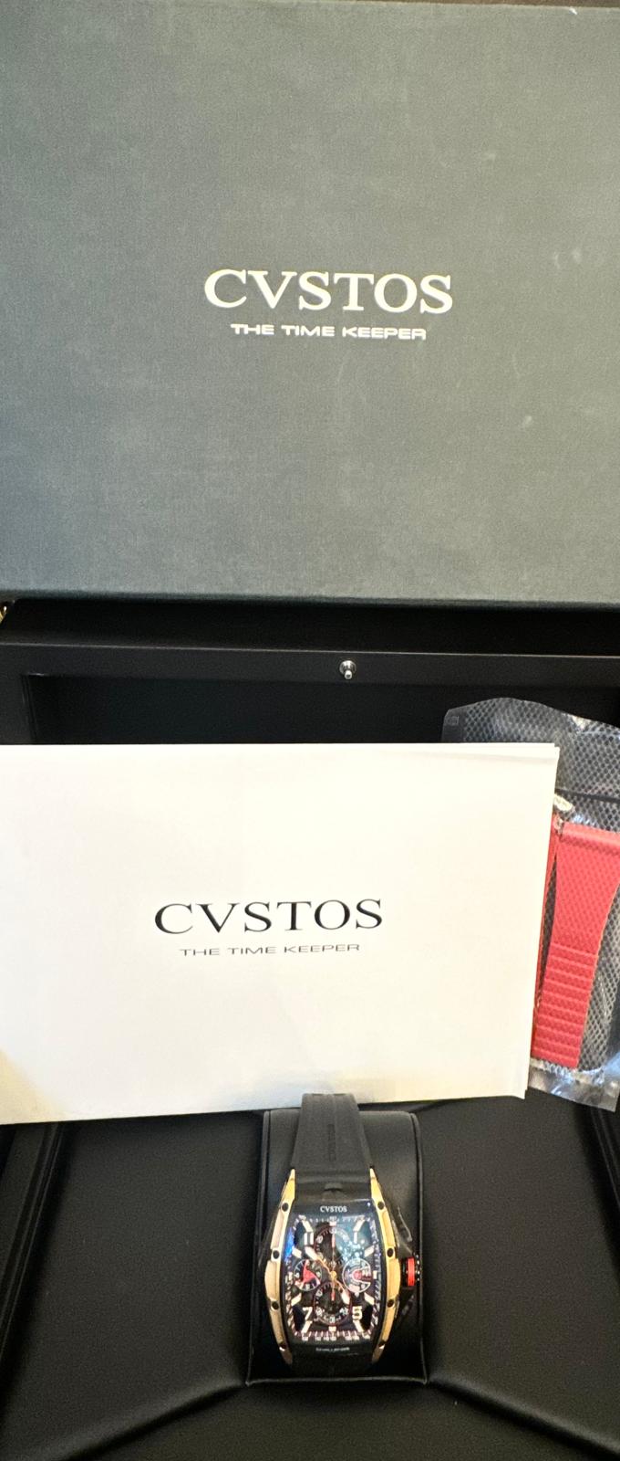 Cvstos Challenge Iii Chronograph-s Gt Chrono-Rose Gold 18k Full Set Full Set Like NEW