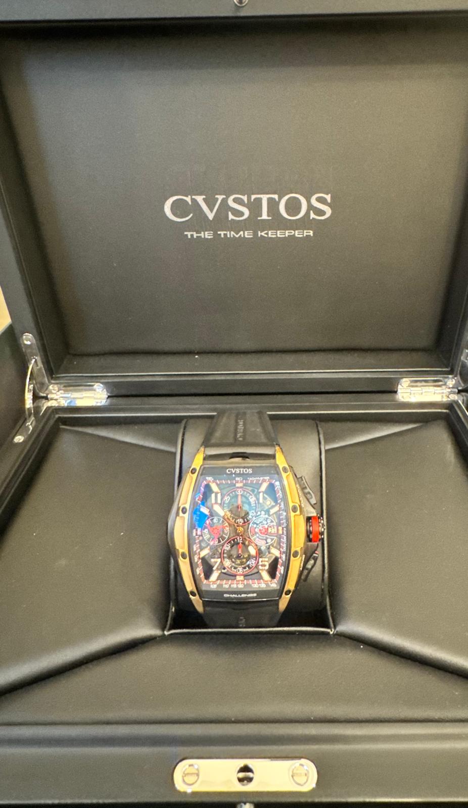 Cvstos Challenge Iii Chronograph-s Gt Chrono-Rose Gold 18k Full Set Full Set Like NEW
