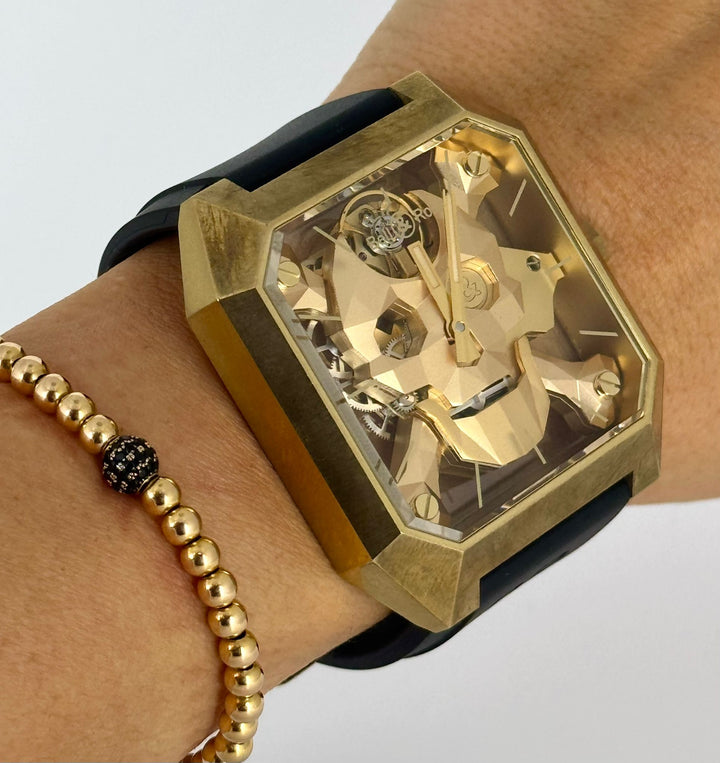Bell & Ross Cyber Skull Br 01 Limited Edition 2023 Skeleton Full Set Like NEW