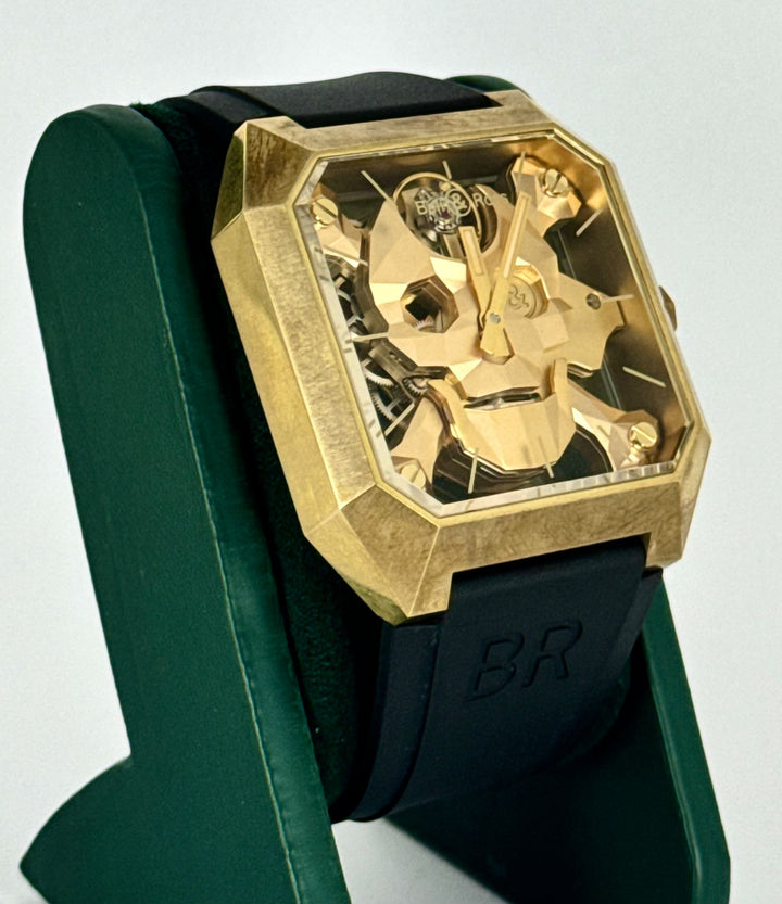 Bell & Ross Cyber Skull Br 01 Limited Edition 2023 Skeleton Full Set Like NEW
