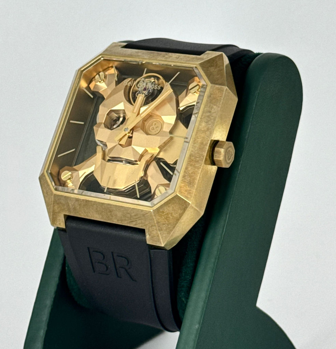 Bell & Ross Cyber Skull Br 01 Limited Edition 2023 Skeleton Full Set Like NEW