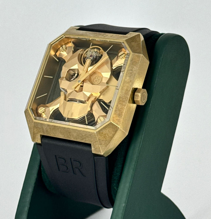 Bell & Ross Cyber Skull Br 01 Limited Edition 2023 Skeleton Full Set Like NEW