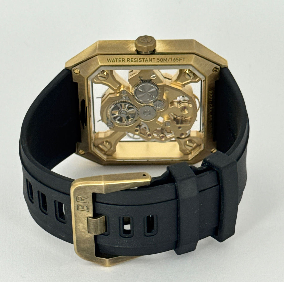 Bell & Ross Cyber Skull Br 01 Limited Edition 2023 Skeleton Full Set Like NEW