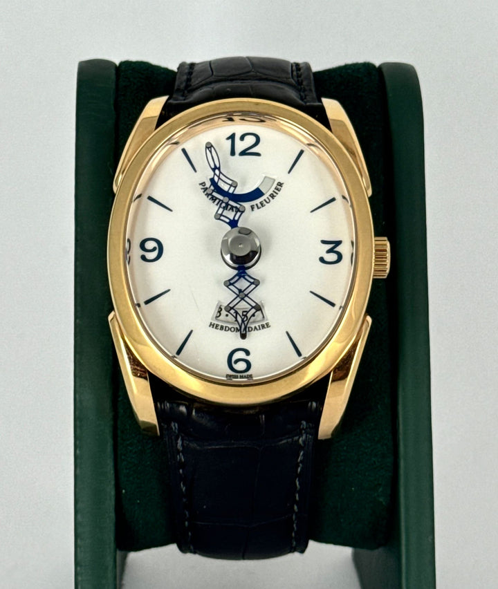 Parmigiani Fleurier Ovale Pantographe 18k Men's Watch 2024 Full SET ! Collectors Item!