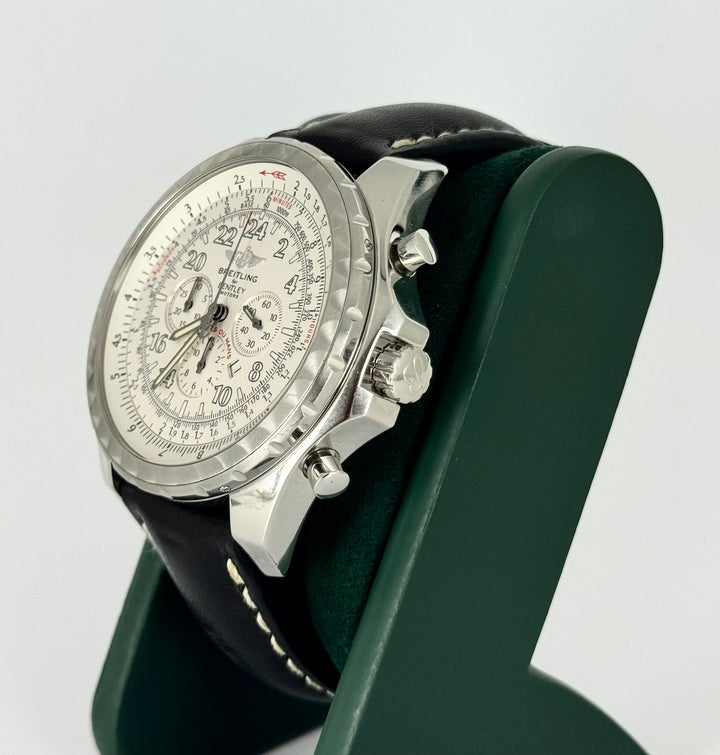 Breitling Bentley Le Mans FULL SET with LEather and Steel Straps !!!
