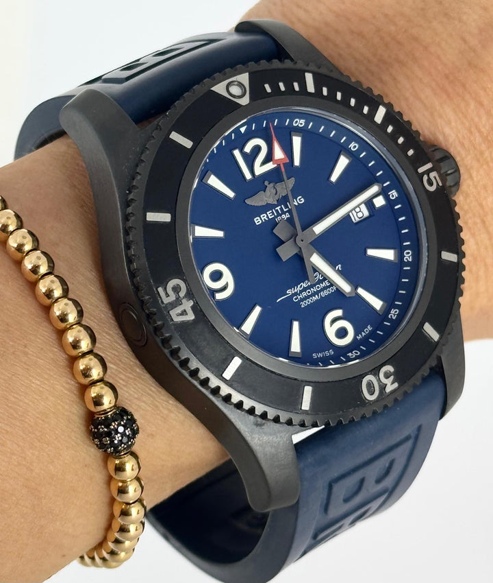 Breitling Superocean 46 Automatic 46 Black Full Set Like New