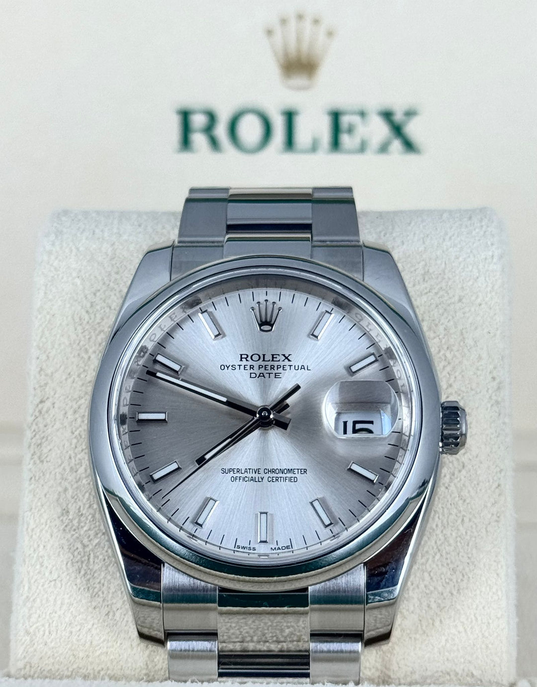 Rolex Oyster Perpetual Date Full Set like New 2015