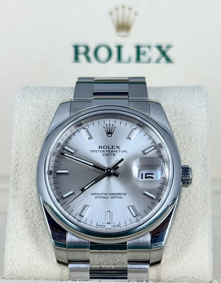 Rolex Oyster Perpetual Date Full Set like New 2015