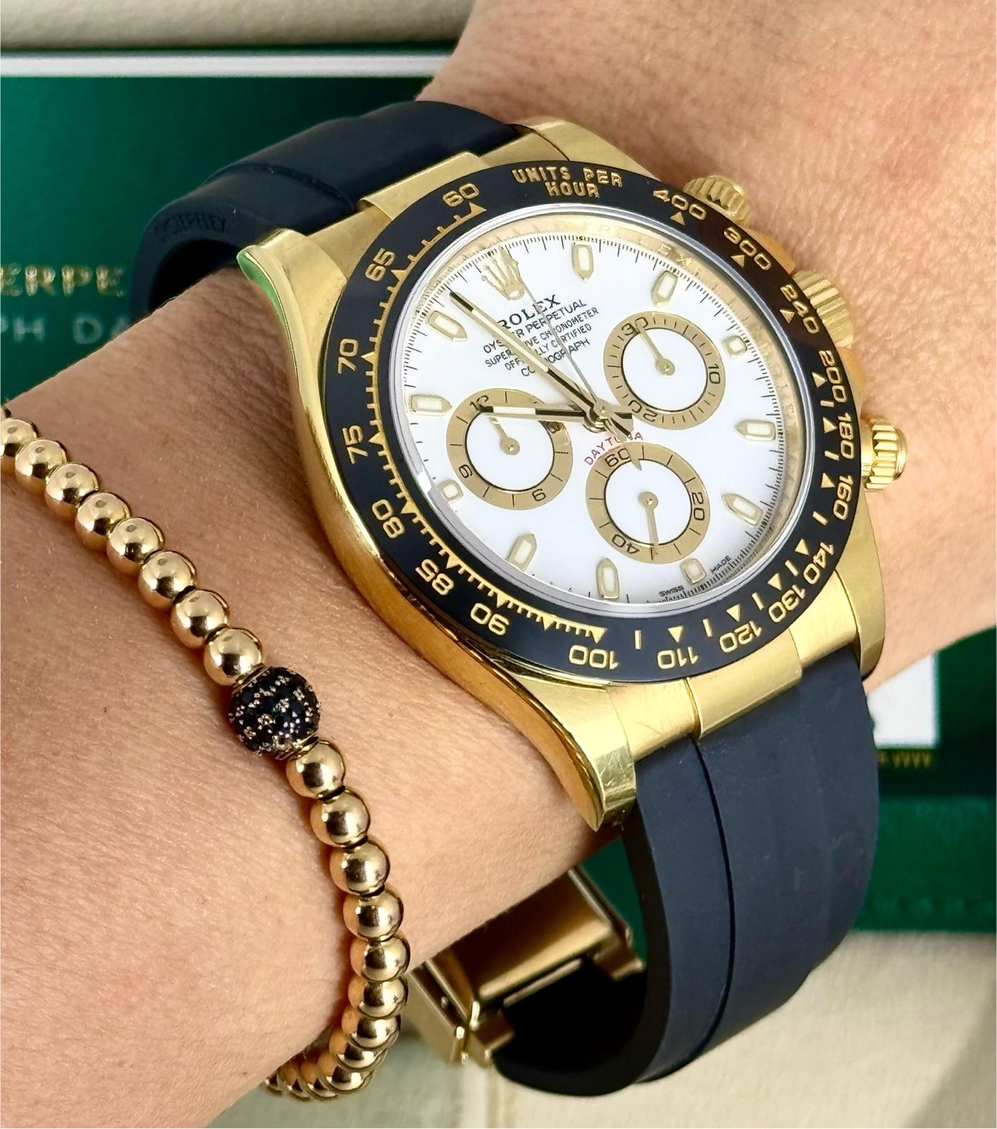 Rolex Daytona 18K Gelbgold Komplettset