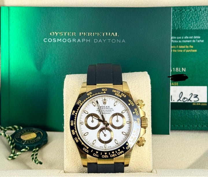 Rolex Daytona 18K Yellow Gold Full Set