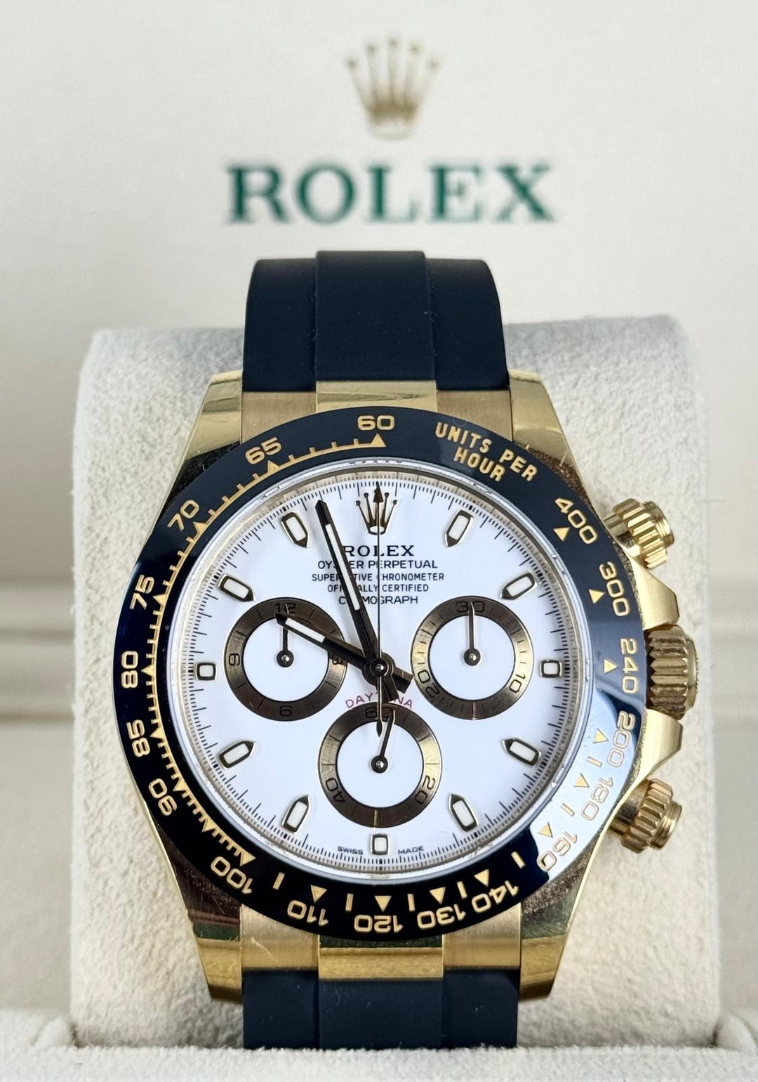 Rolex Daytona 18K Yellow Gold Full Set