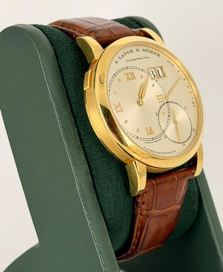 A. Lange & Söhne Grand Lange 1 Grosse Lange Full Set After Service 18k Gold 40.9 mm