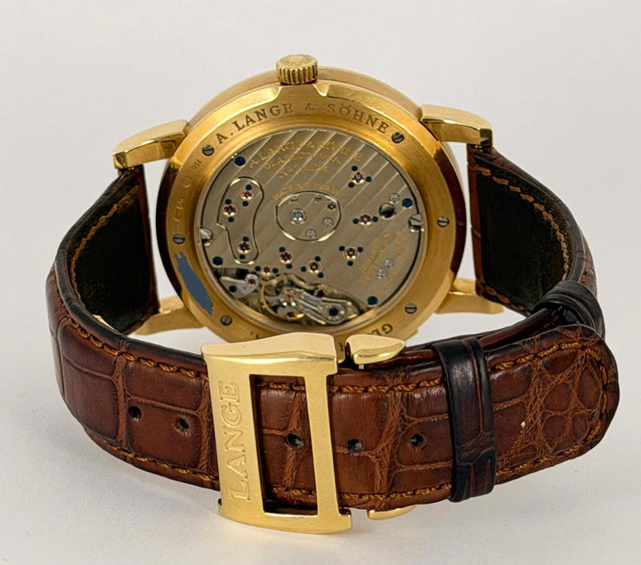 A. Lange & Söhne Grand Lange 1 Grosse Lange Full Set After Service 18k Gold 40.9 mm