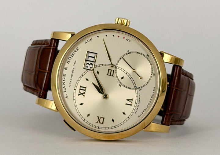 A. Lange & Söhne Grand Lange 1 Grosse Lange Full Set After Service 18k Gold 40.9 mm