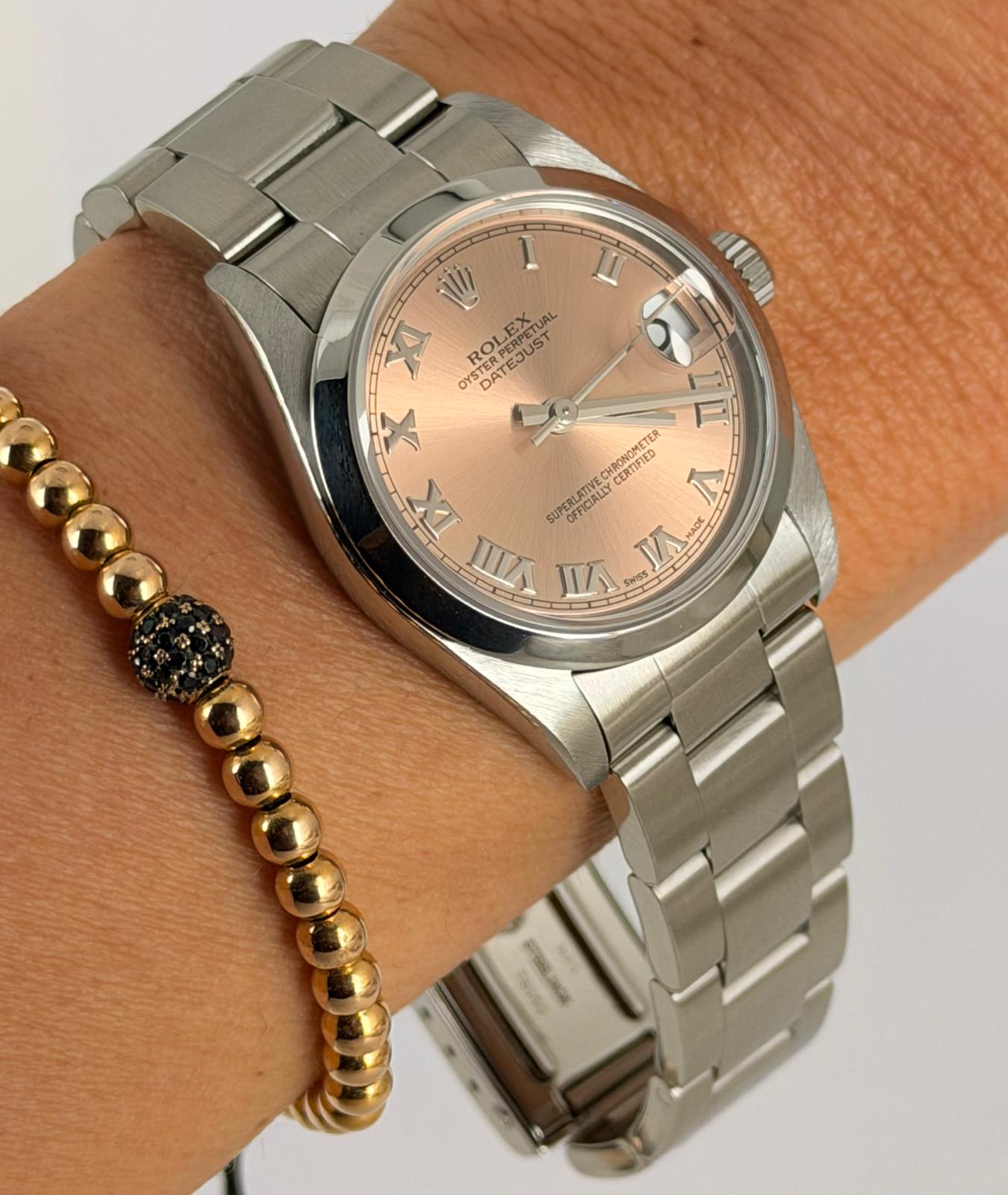 Rolex Datejust 31 Solomon-Zifferblatt Seriennummer D wie neu nach Service