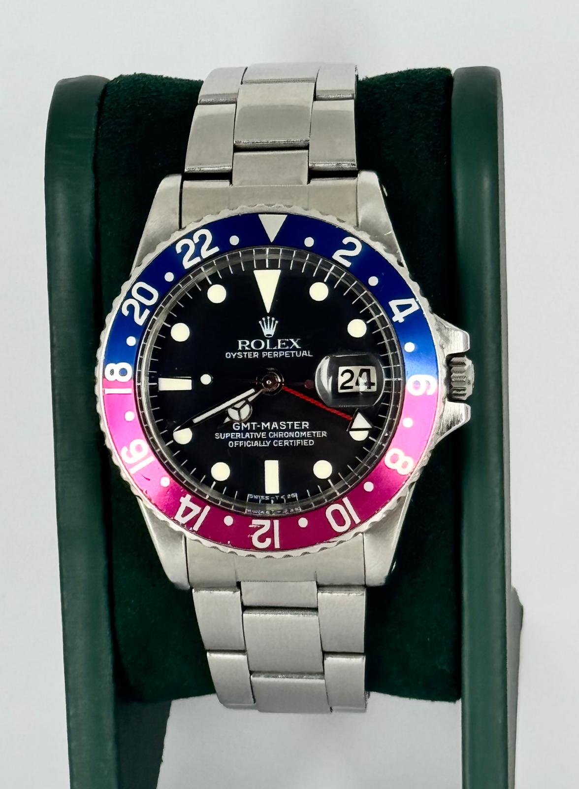 Rolex GMT-Master Pepsi Seriennummer 9XXXX nur Uhr