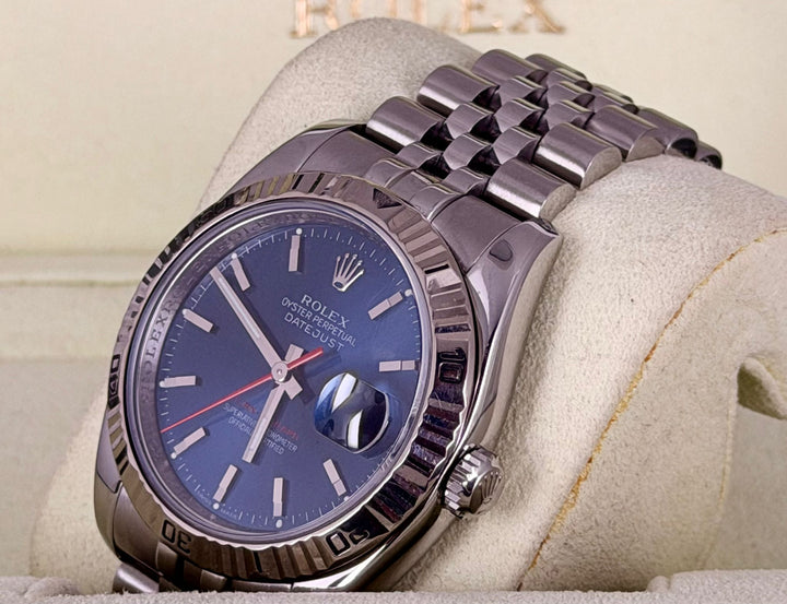 Rolex Datejust Turn-O-Graph Turn-O-Graph Blue Dial Jubille Full Set 2008