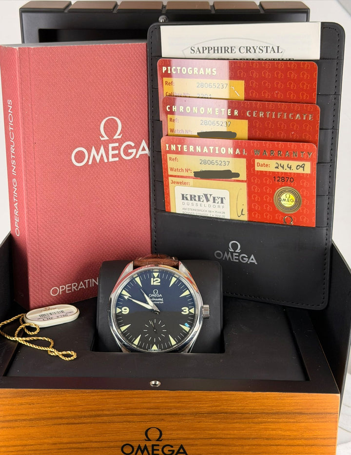 Omega Seamaster Railmaster Xxl 2009 Full Set Like New