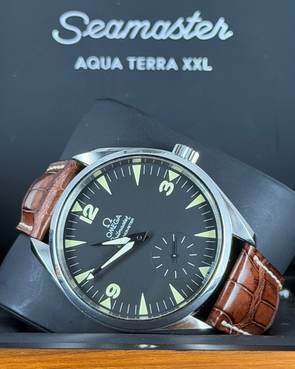 Omega Seamaster Railmaster XXL 2009 Full Set Wie neu