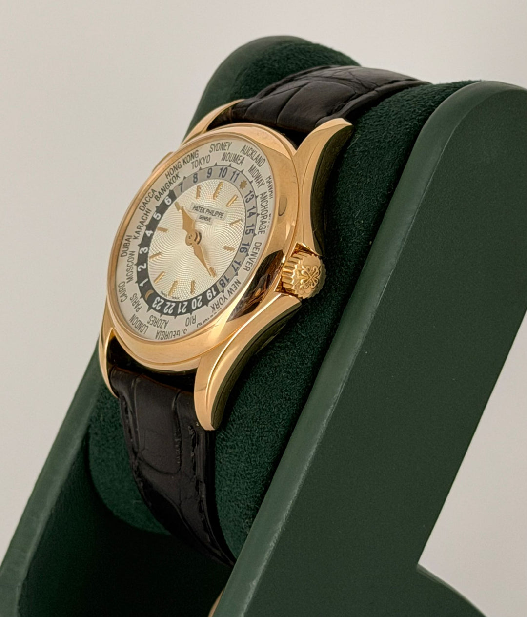 Patek Philippe World Time 5110 18k Box and Papers Long Deployment PP Buckle