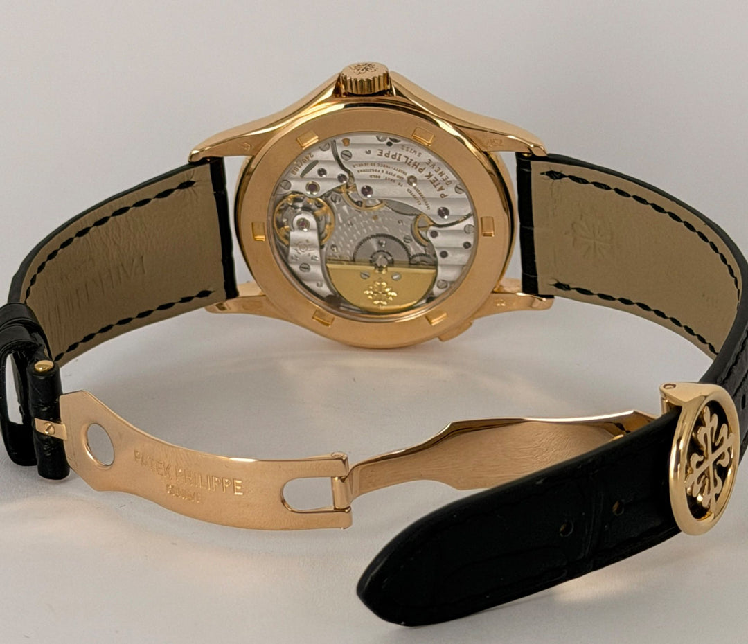 Patek Philippe World Time 5110 18k Box and Papers Long Deployment PP Buckle