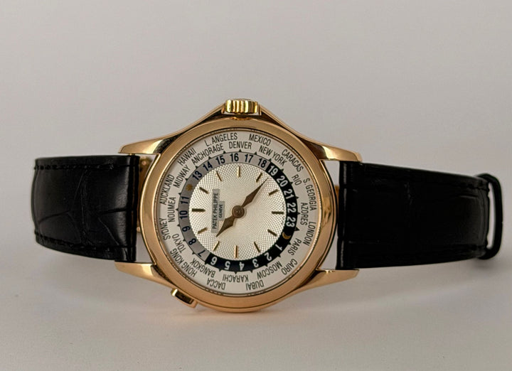 Patek Philippe World Time 5110 18k Box and Papers Long Deployment PP Buckle
