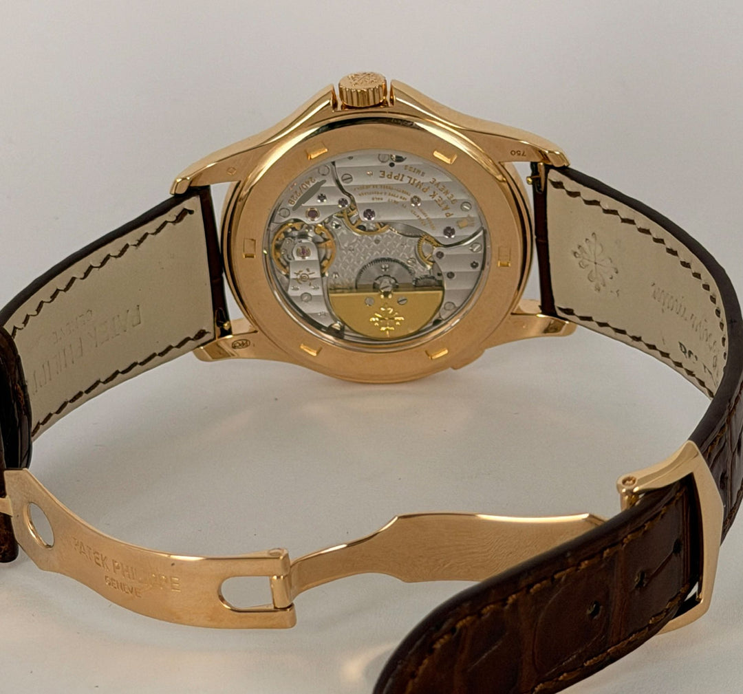 Patek Philippe World Time Rose Gold 18k Box and Papers 2008