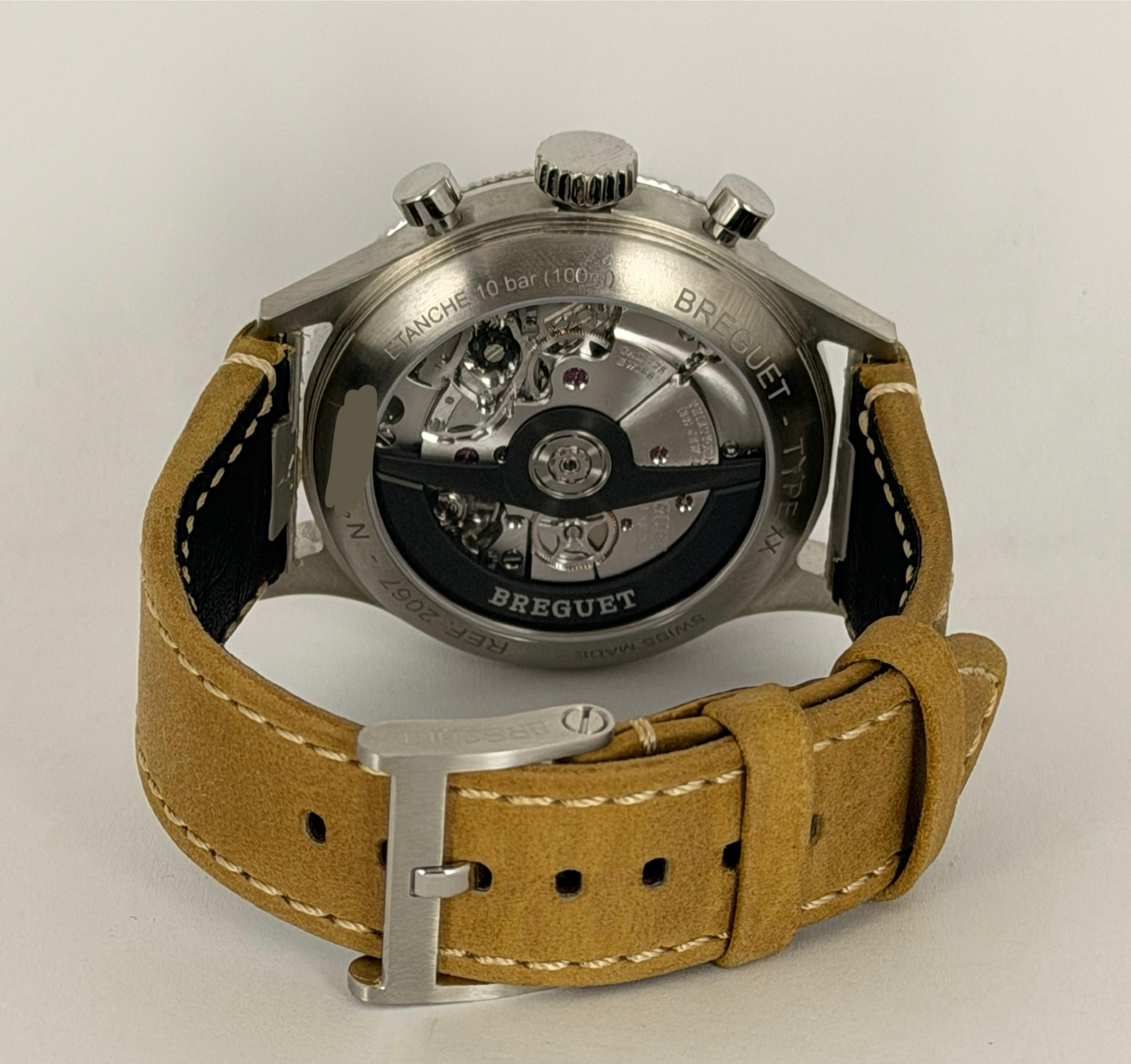 Breguet Type XX - XXI - XXII Chronograph Automatik 42 mm, Full Set, neu und ungetragen!