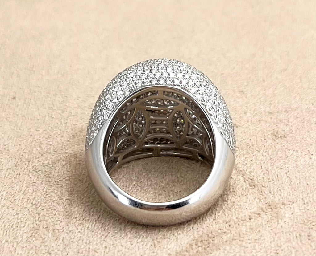 Pavé-Diamantring