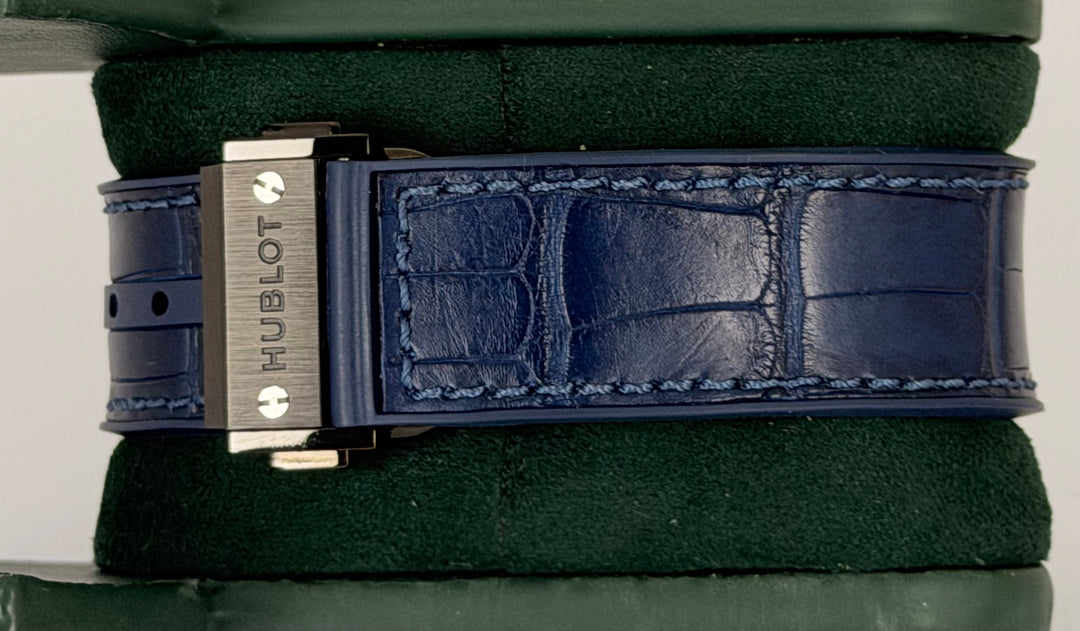 Hublot Big Bang Blue Diamonds full set mint Condition Like New