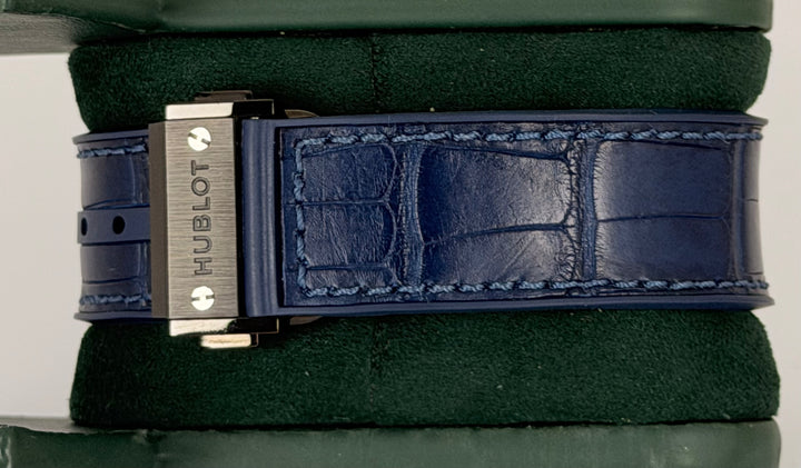 Hublot Big Bang Blue Diamonds full set mint Condition Like New