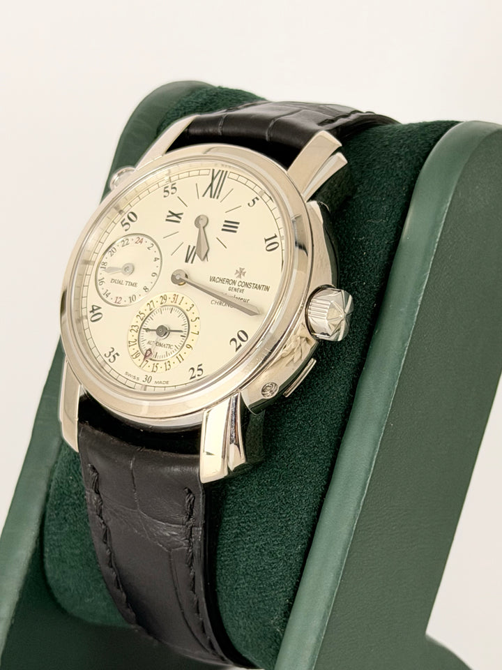 Vacheron Constantin Malte Dual Time Regulator Full Set Collector Item 18K WG