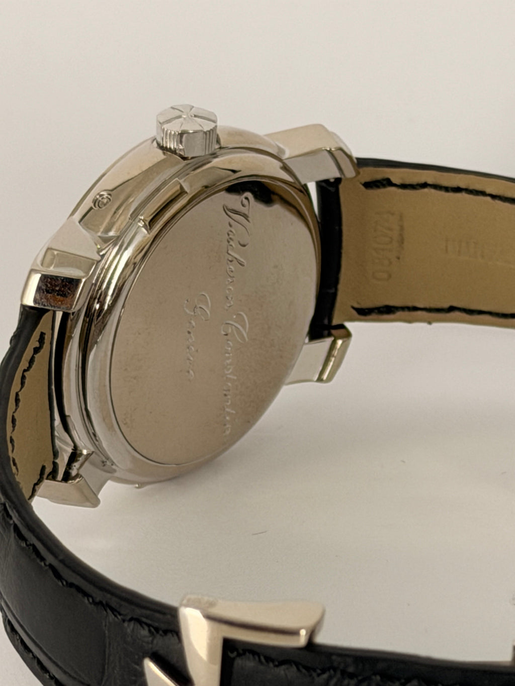 Vacheron Constantin Malte Dual Time Regulator Vollset Sammlerstück 18 Karat Weißgold