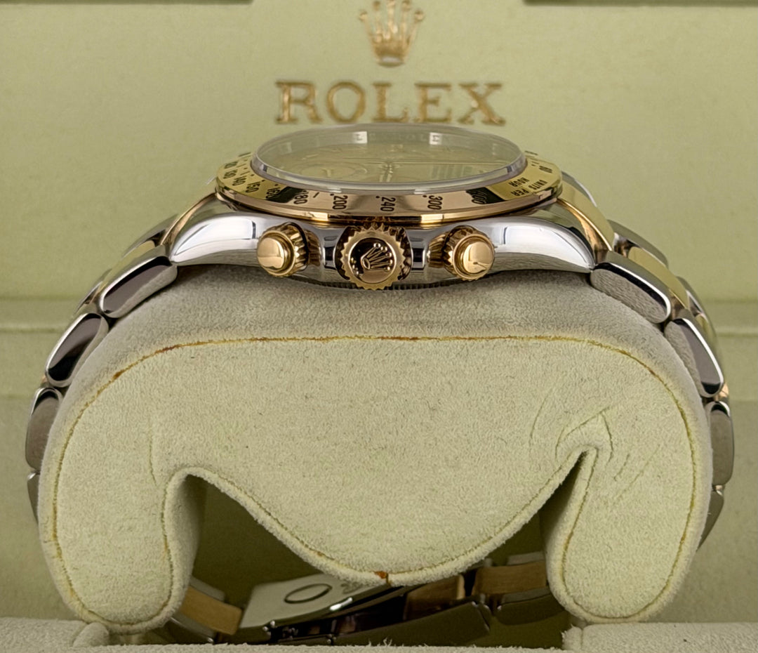 Rolex Daytona Special Yellow MOP dial Full Set 99% NEW