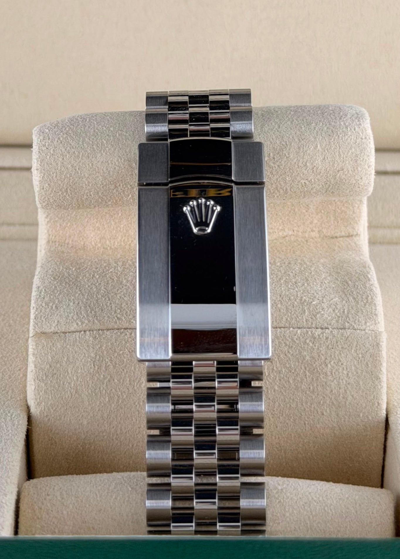 Rolex Datejust 36, Green Ombre, neu, Komplettset