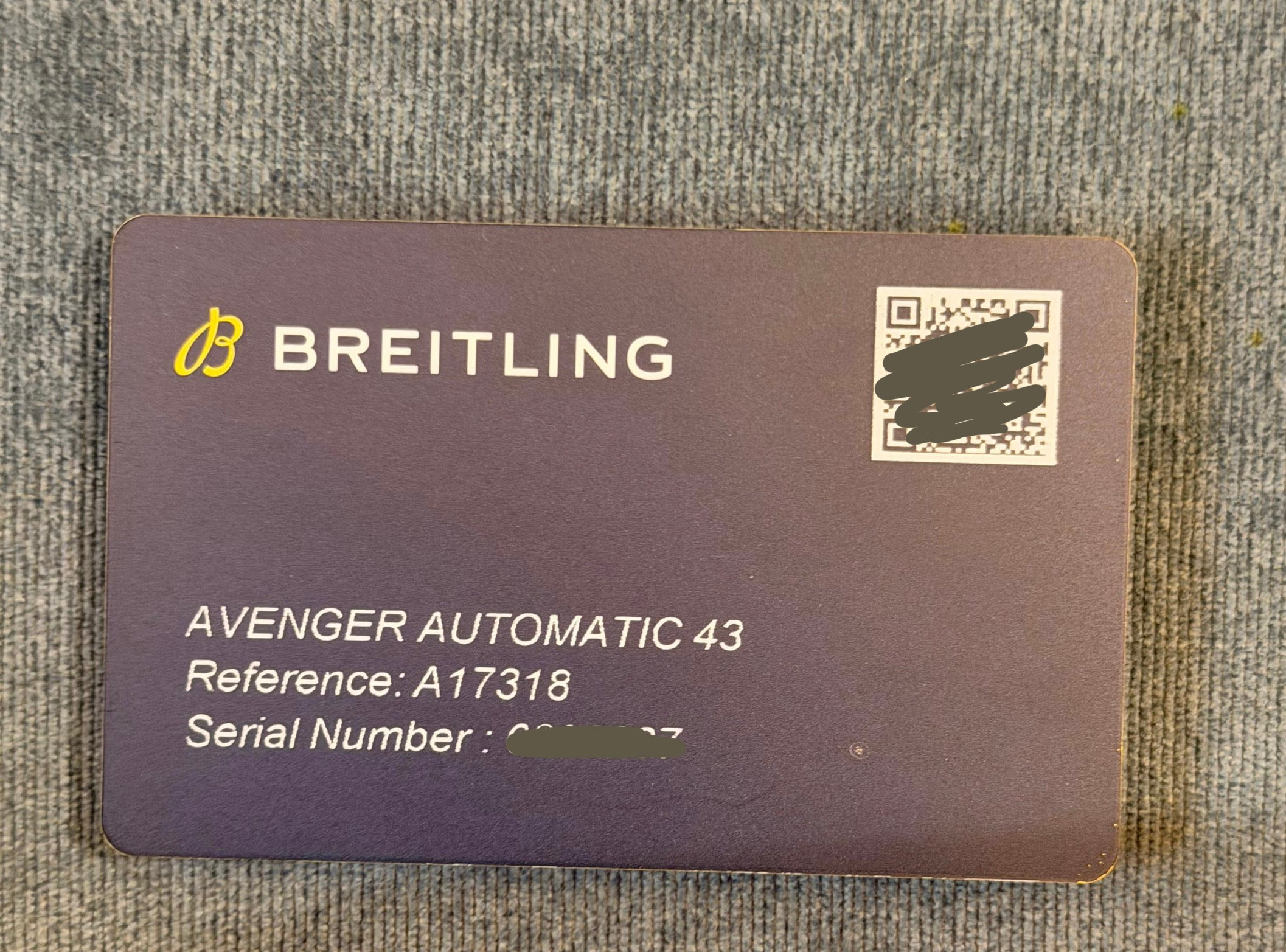 Breitling Avenger Automatik, Full Set, neuwertiger Zustand