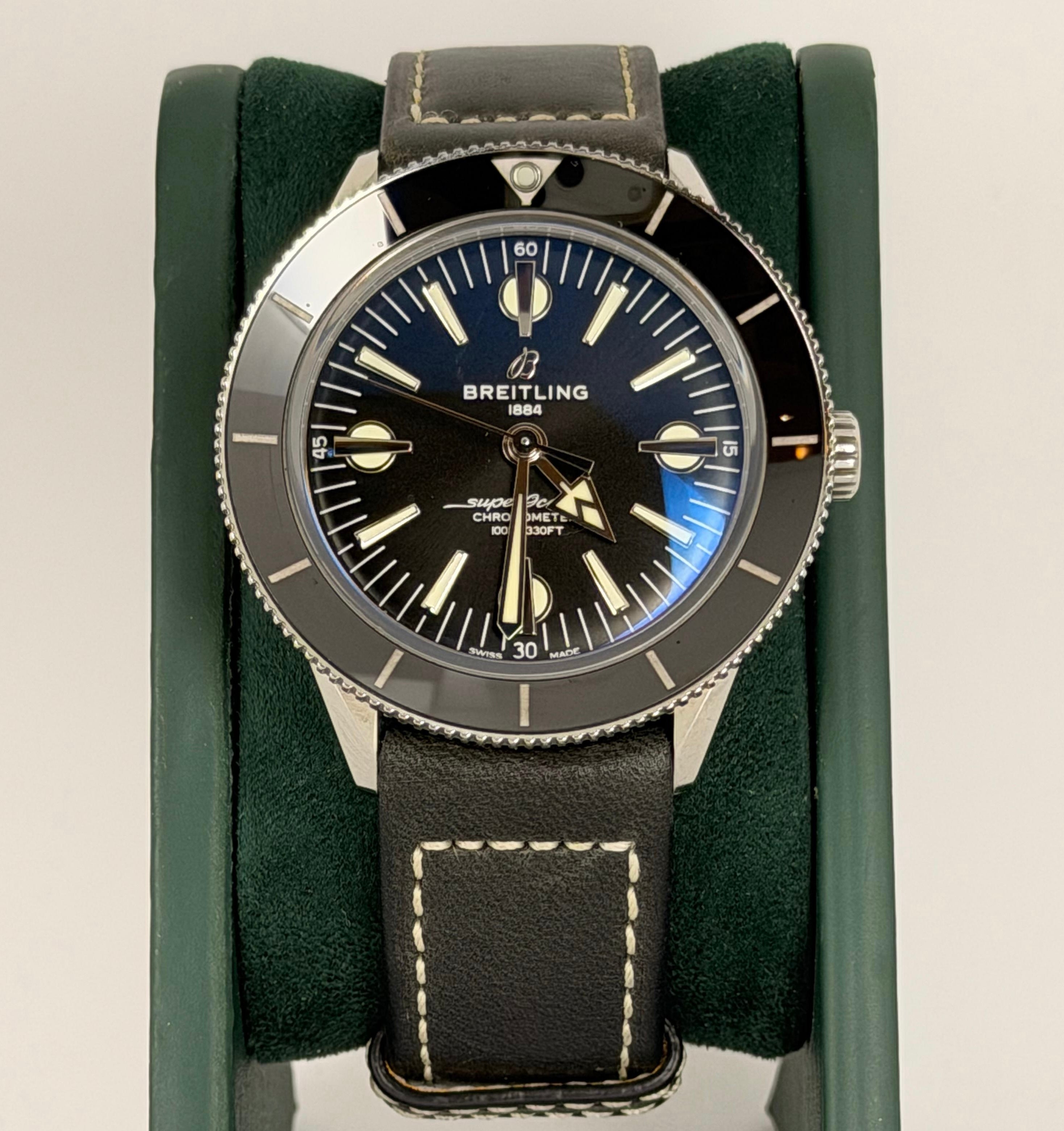 Breitling Superocean Heritage U10370 Full Set, neuwertiger Zustand