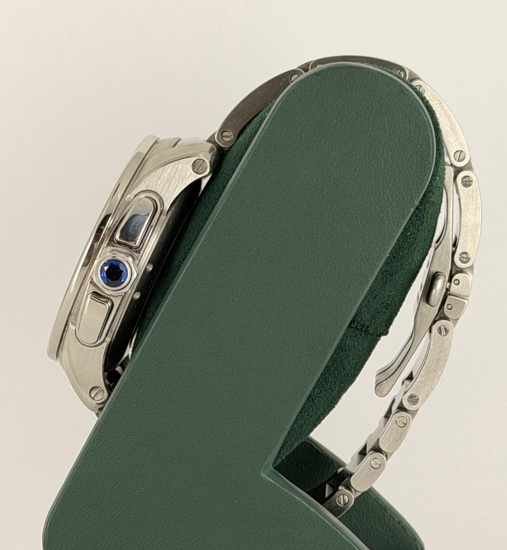 Cartier Calibre de Cartier Chronograph Mit Box und Papieren Wie Neu