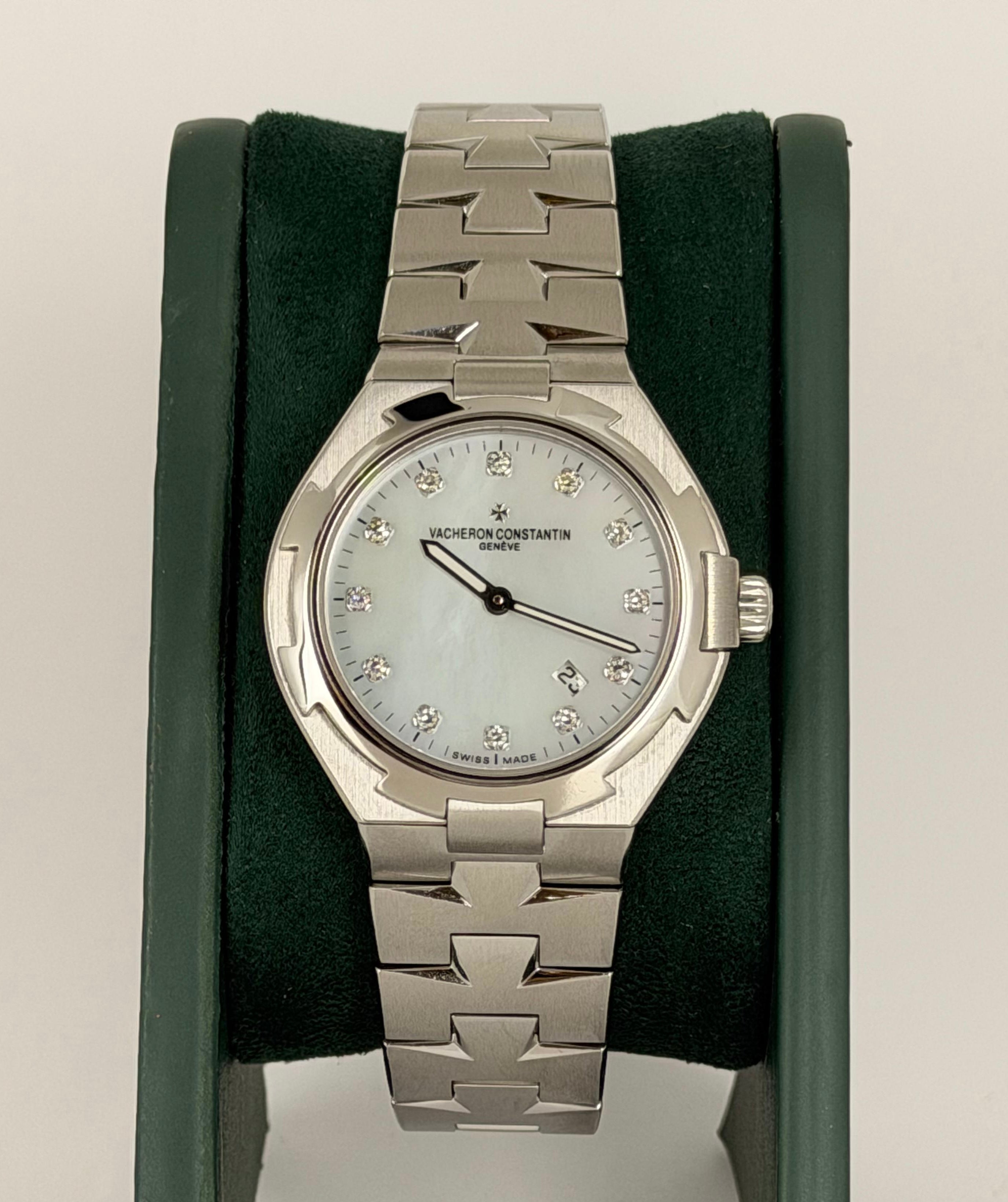 Vacheron Constantin Overseas Perlamutes Zifferblat Box undPapieren 2017 Wie Neu