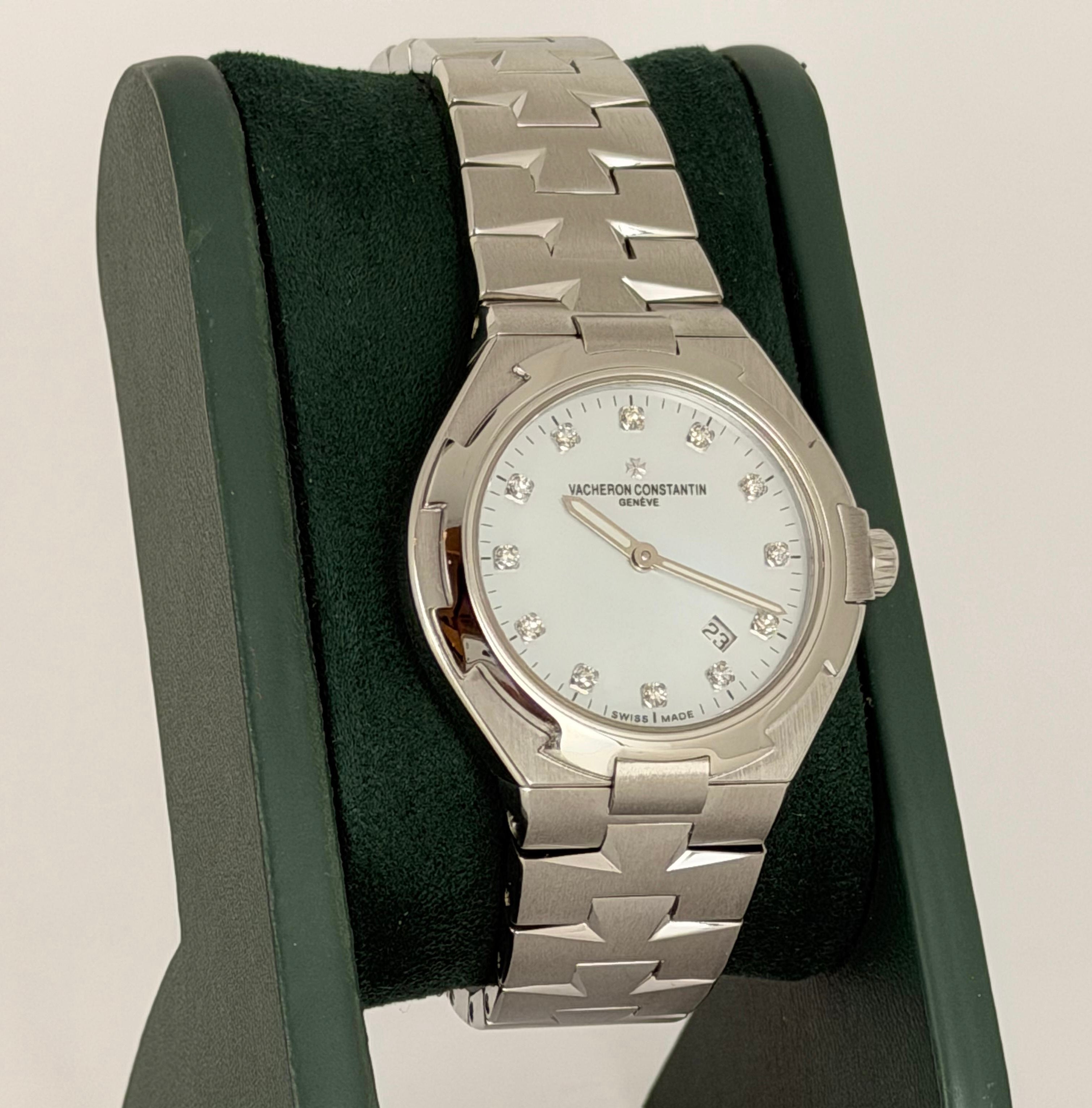 Vacheron Constantin Overseas Perlamutes Zifferblat Box undPapieren 2017 Wie Neu