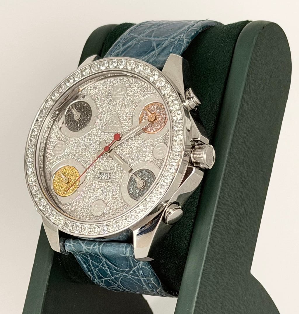 Jacob & Co. Five Time Zone Nur Uhr Orginal Bestzet
