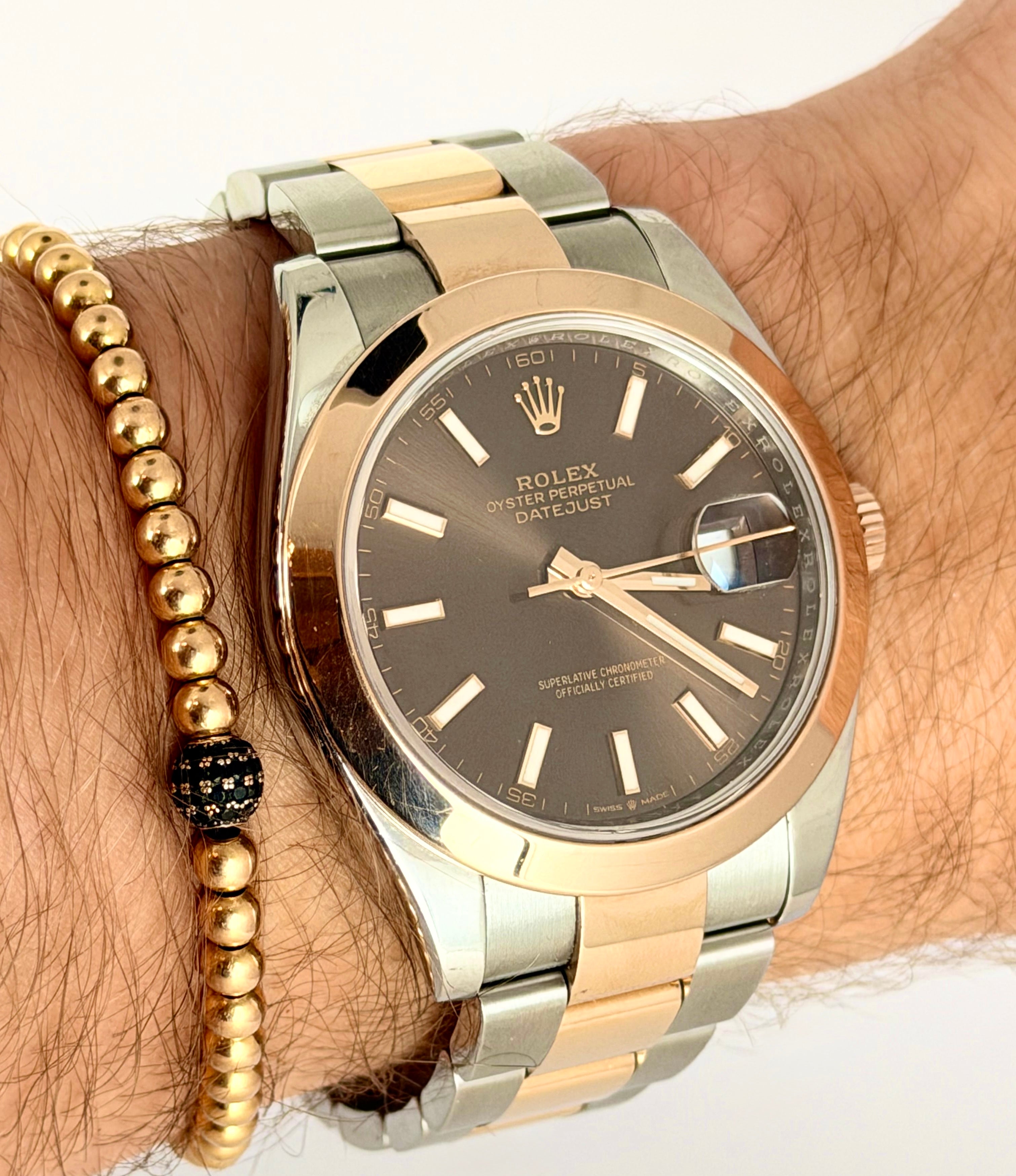Rolex Datejust 41 2024 Choclate Zifferblat Wie Neu