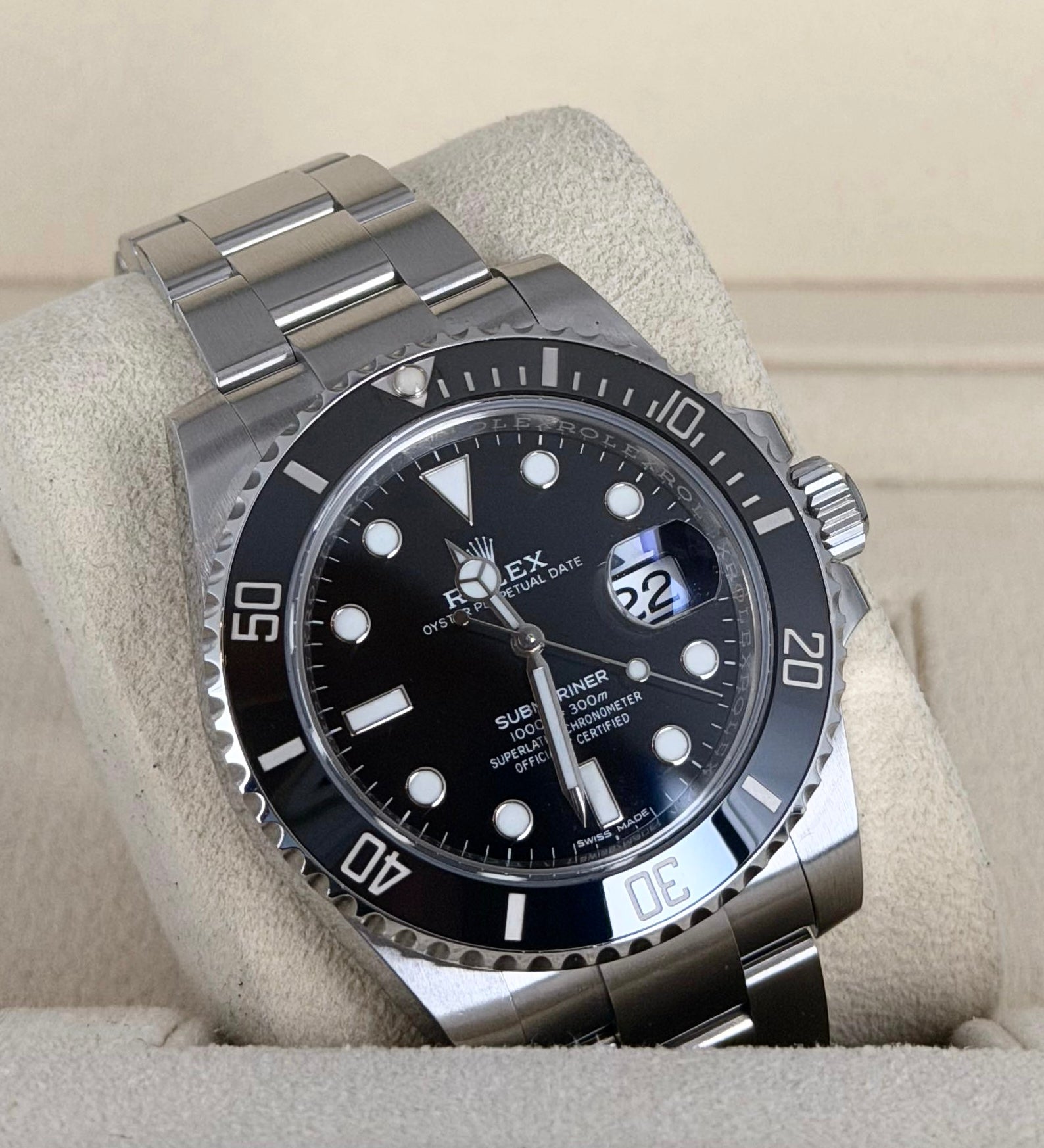 Rolex Submariner Date 2019 Full Set Wie Neu
